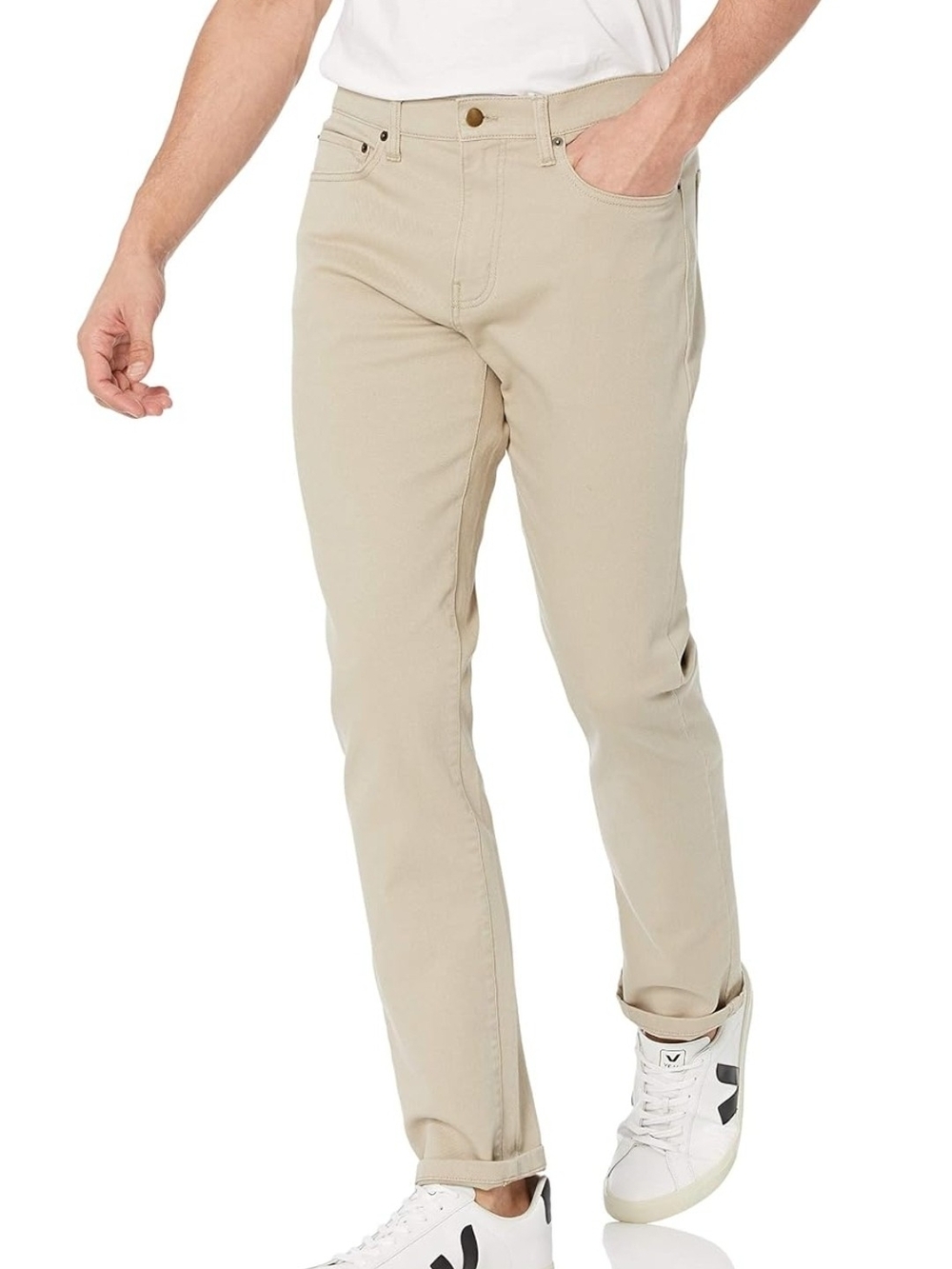 Amazon Essentials Slim Fit Jeans in Khaki